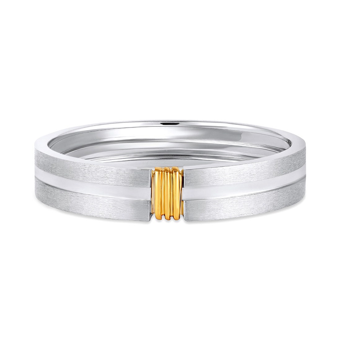 Artistic Platinum Ring For Men