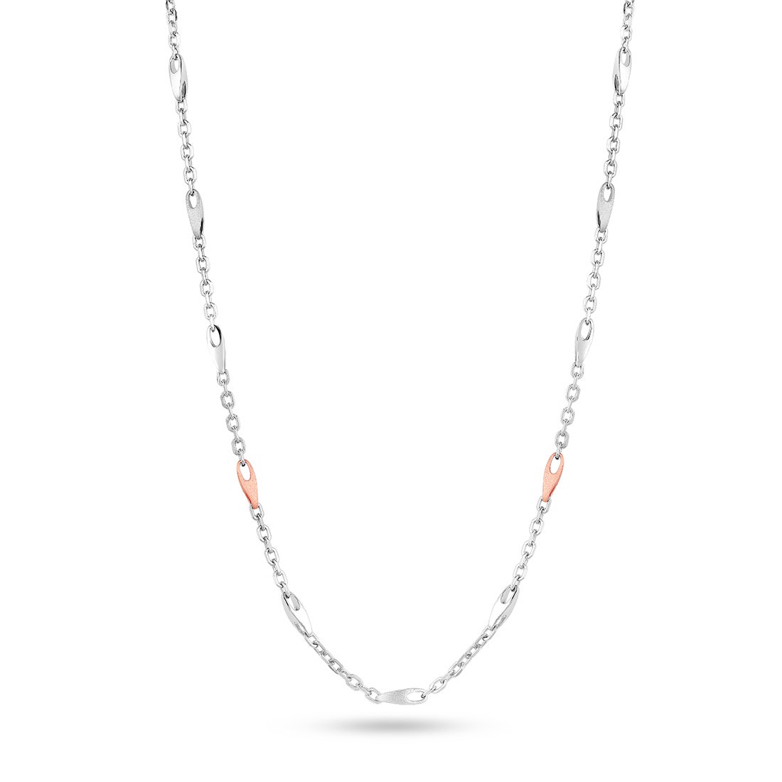 Glies Platinum And Rose Gold Chain