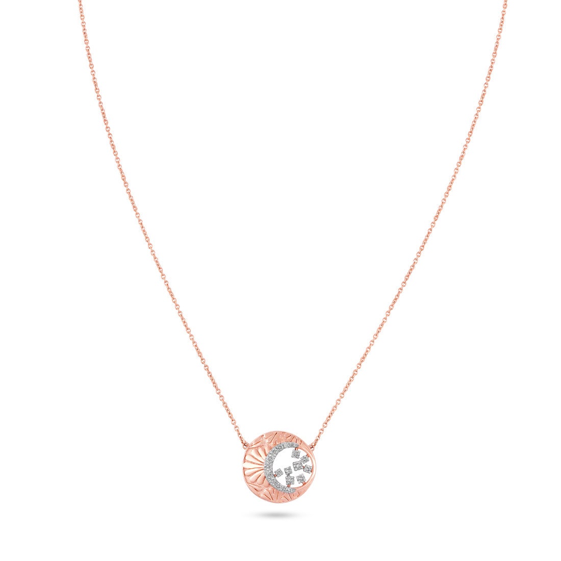 Elisa Diamond Pendant Necklace