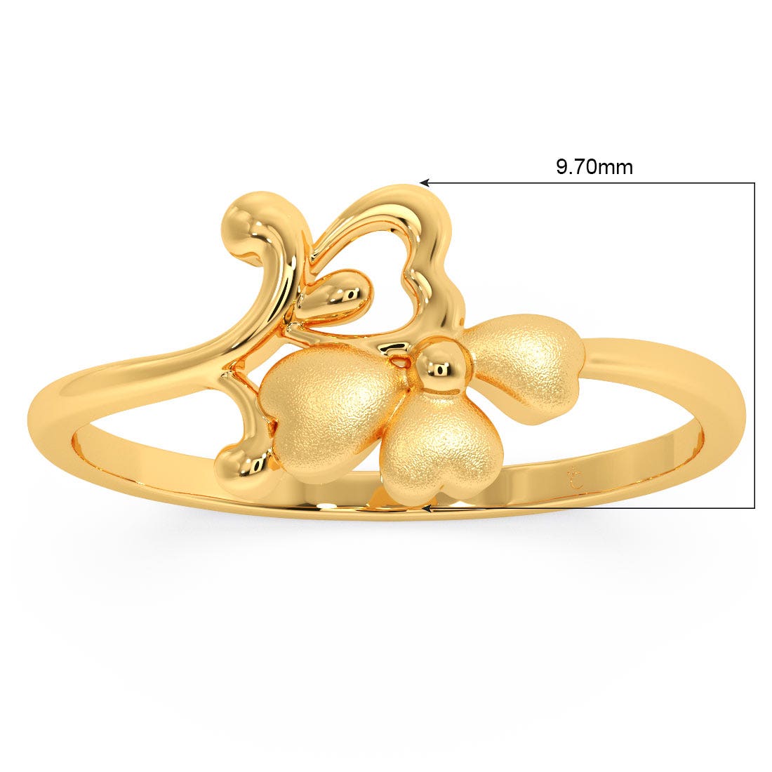 Jasleen Kyra Gold Ring