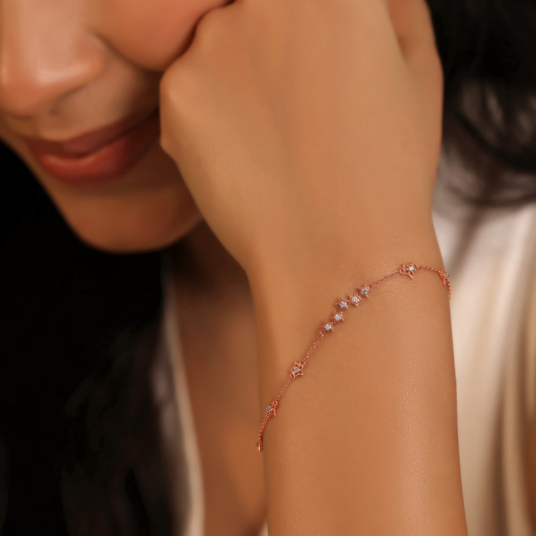 Orie Diamond Chain Bracelet