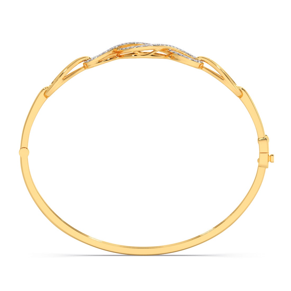 Mahin Diamond Oval Bracelet