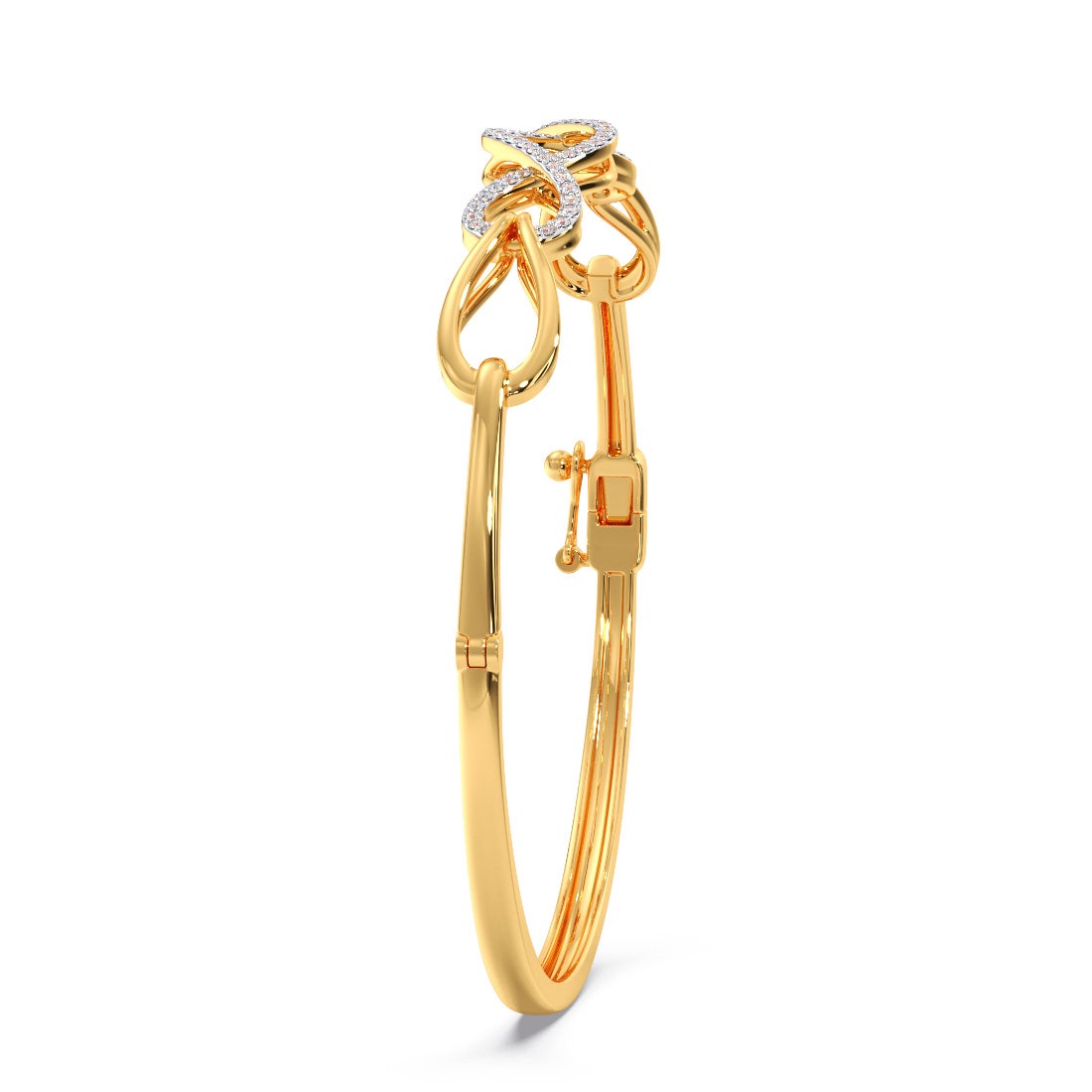 Mahin Diamond Oval Bracelet