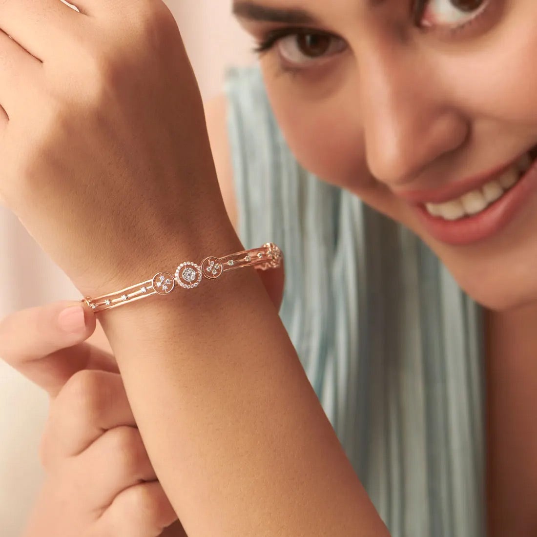 Malisa Diamond Bangle