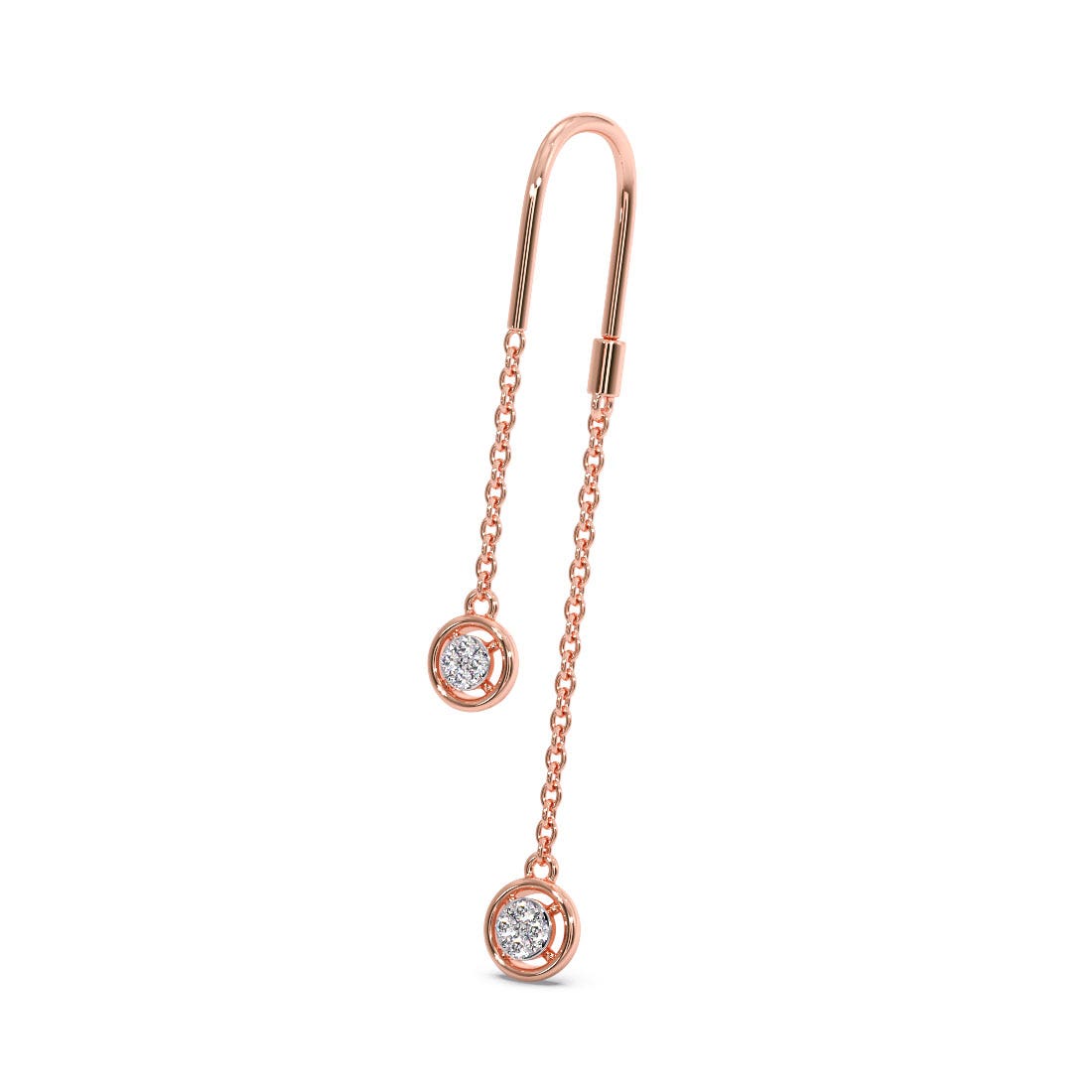 Cecily Diamond Sui Dhaga Earrings