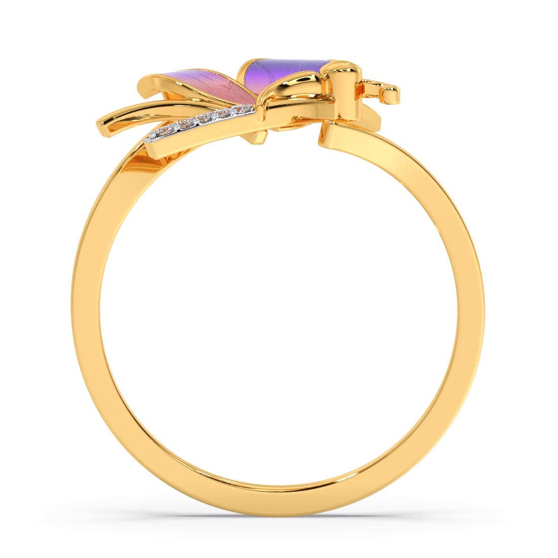 Janetta Butterfly Diamond Ring