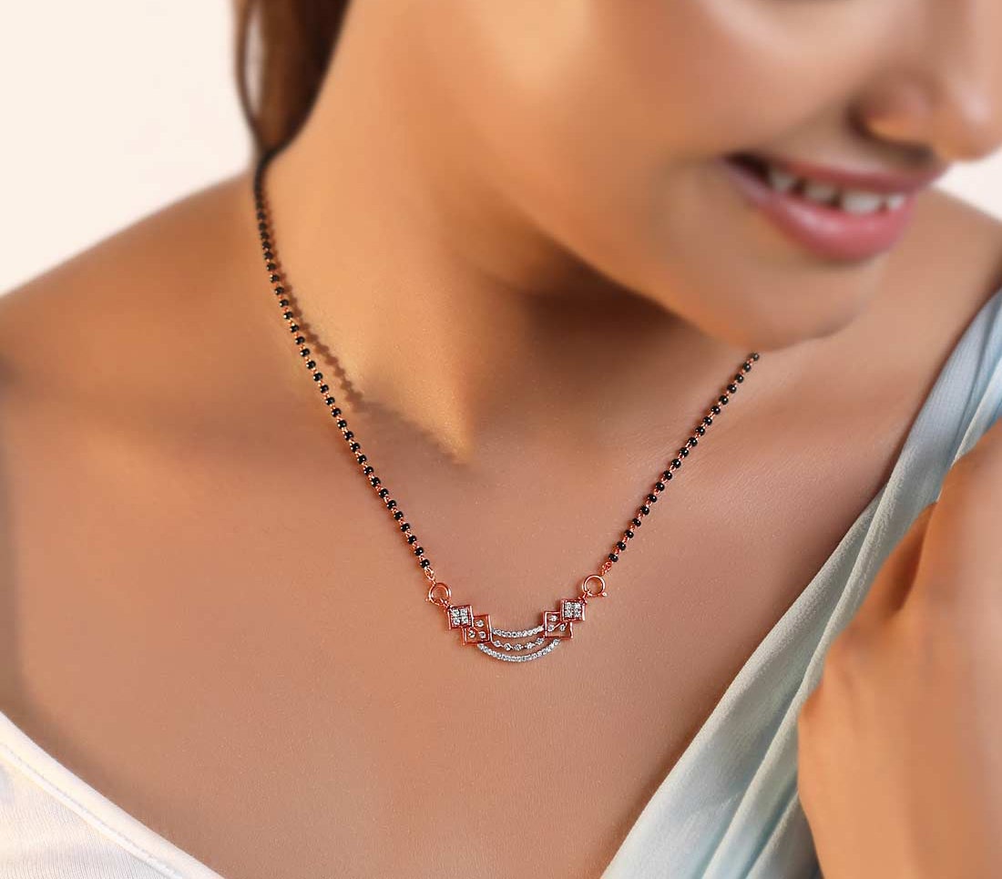 Asami Diamond Mangalsutra