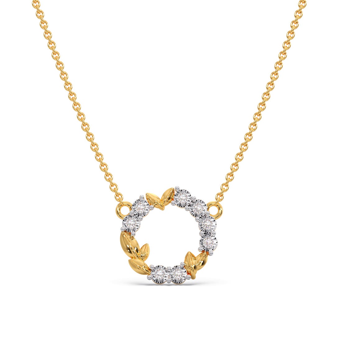 Ari Diamond Pendant With Chain