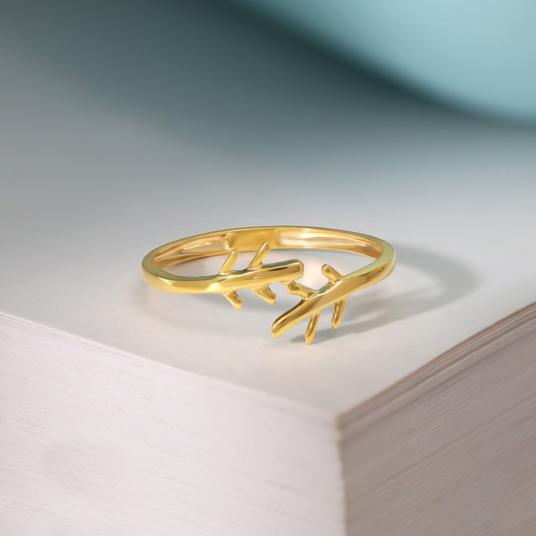 SleighBelle Gold Gap Ring