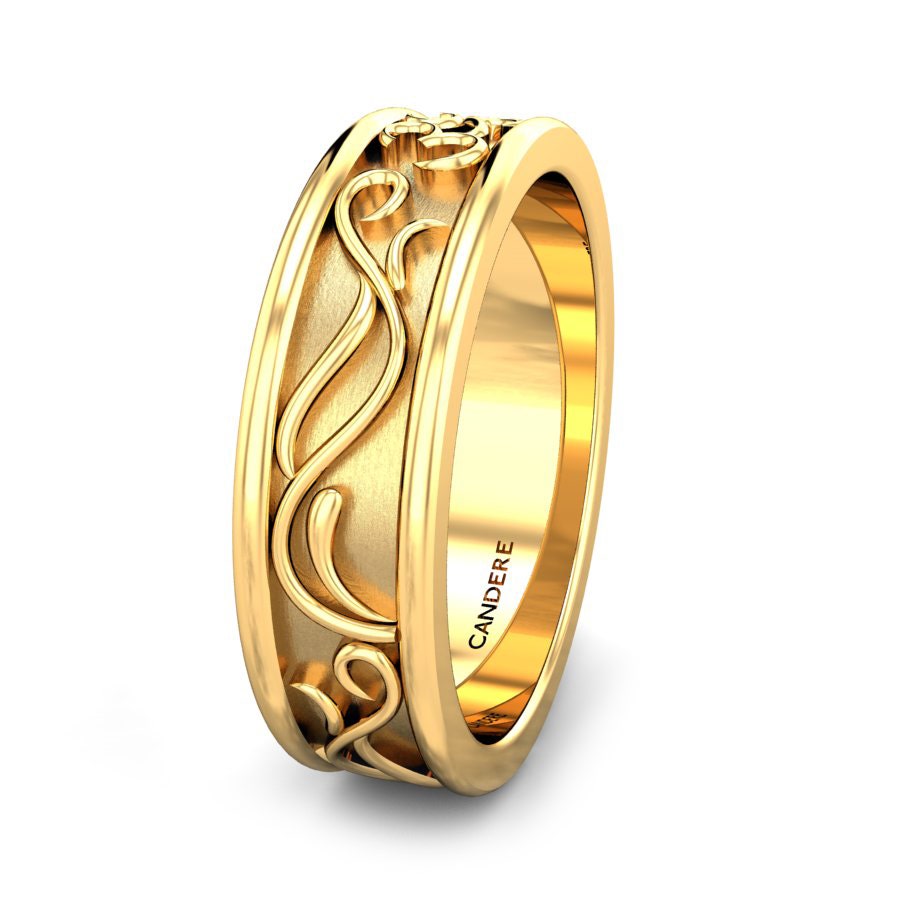 Rudra Om Gold Band For Him