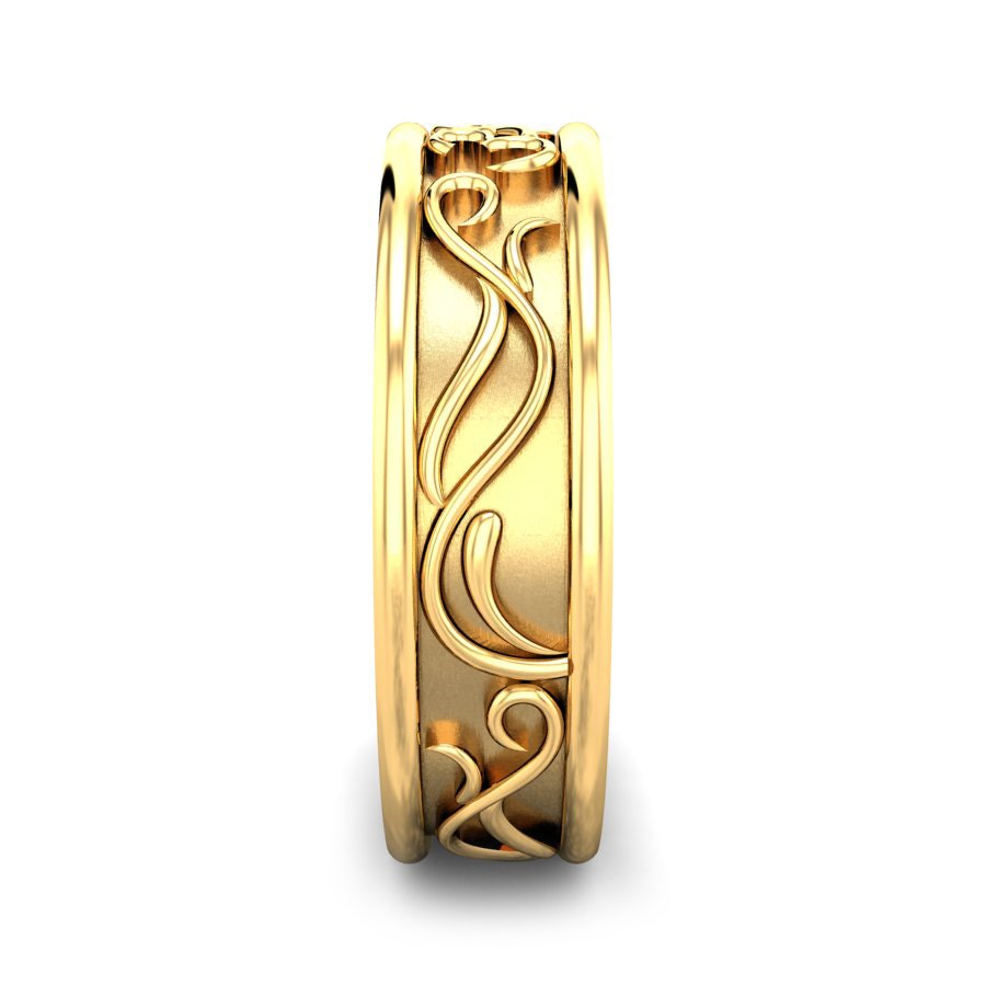 Rudra Om Gold Band For Him