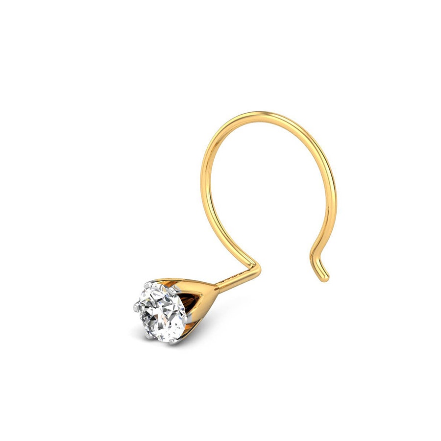 0.06ct Sohini Diamond Nose Pin