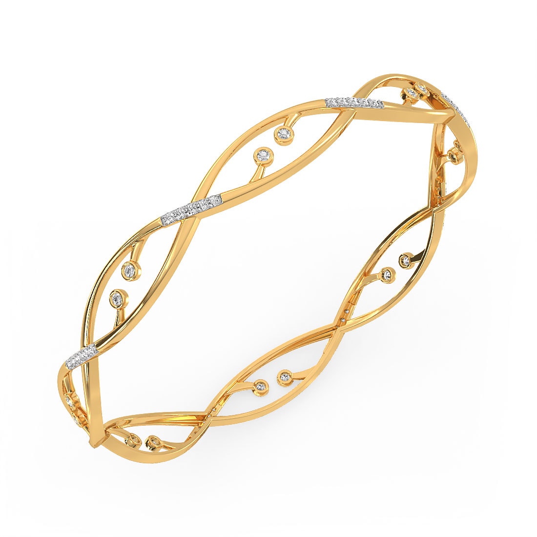 Trisha Diamond Bangle