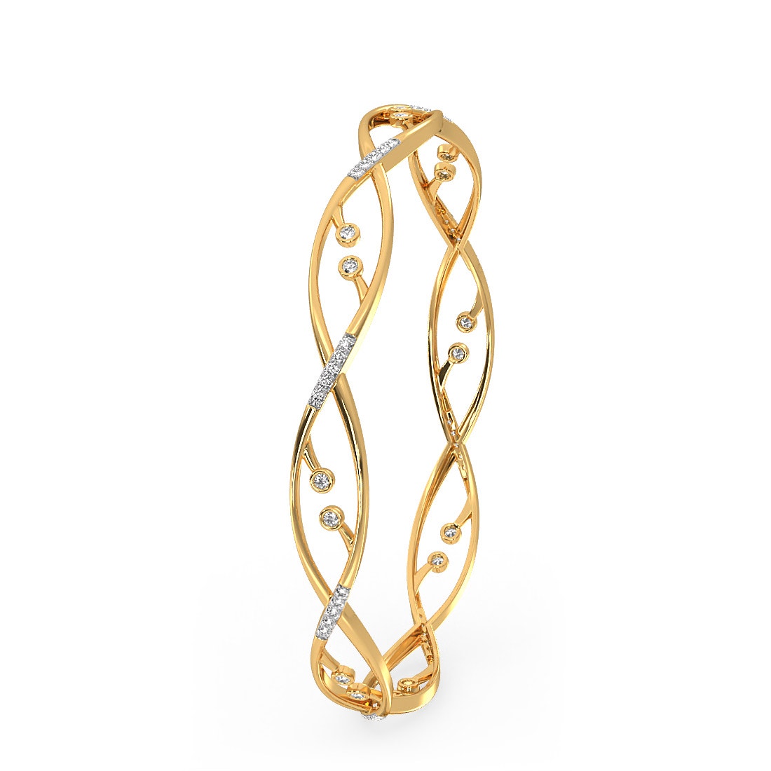 Trisha Diamond Bangle