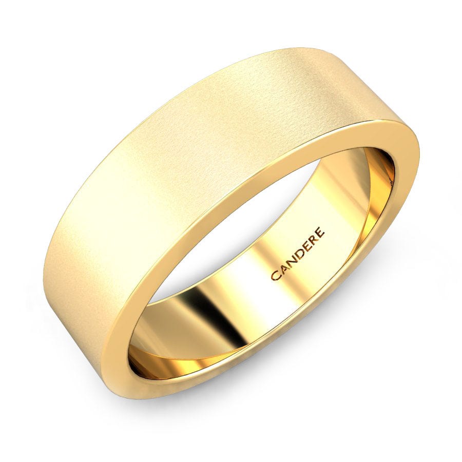 Buy Yellow Gold Rings for Men by Malabar Gold & Diamonds Online | Ajio.com-saigonsouth.com.vn