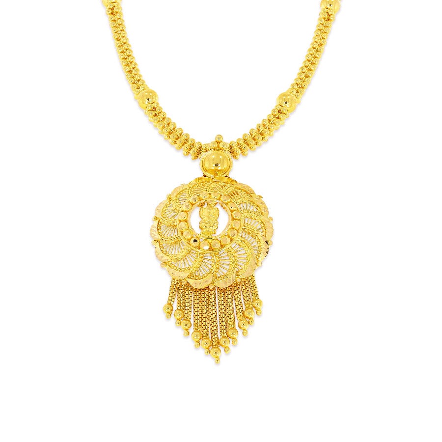 Kalyan jewellers long on sale haram designs with price