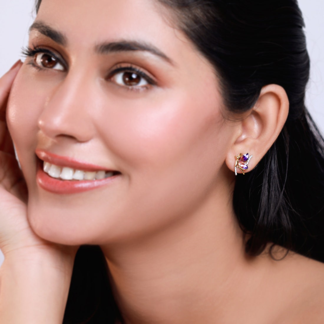 Janetta Butterfly Diamond Earrings
