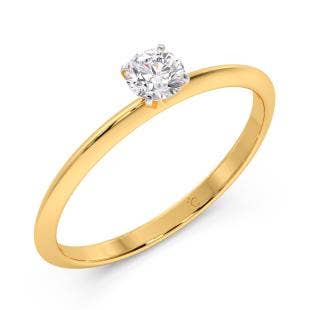 0.20ct Knife Edge Diamond Ring