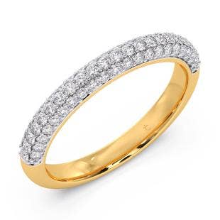 Mandira Diamond Wedding Band