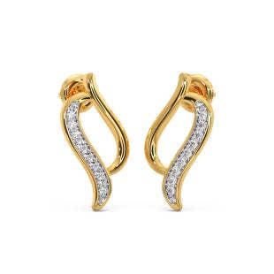 Delicate Light Diamond Earrings