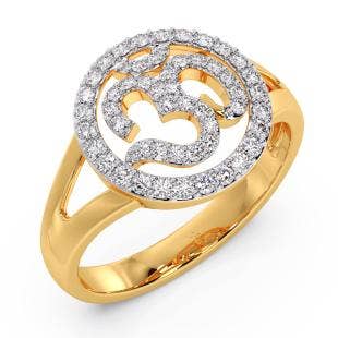 Madison Om Diamond Ring