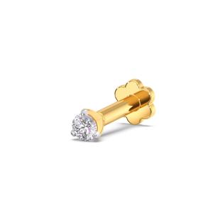 0.03ct Goldie Diamond Nose Pin