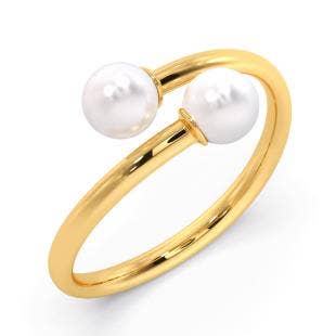 Love Seat White Pearl Ring