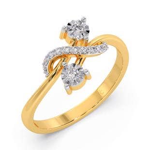 Luxury Miracle Plate Diamond Ring
