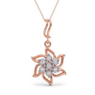 Whirl Miracle Plate Diamond Pendant