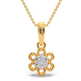 Calendula Diamond Pendant