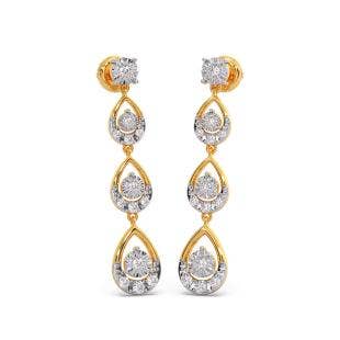Rocio Miracle Plate Diamond Earrings