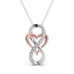 Love for Eternity V.Day Infinity Diamond Pendant