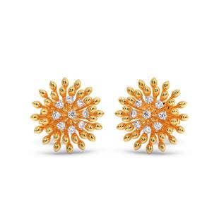 Goldburst Diamond Earrings