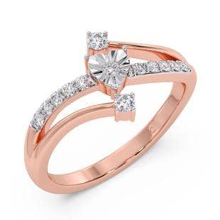 Heartstrings Miracle Plate Diamond Ring