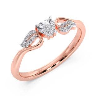 Into the Woods Miracle Plate Diamond Ring