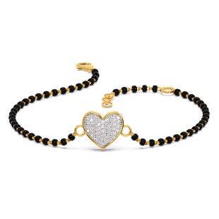 Azza Diamond Mangalsutra Bracelet