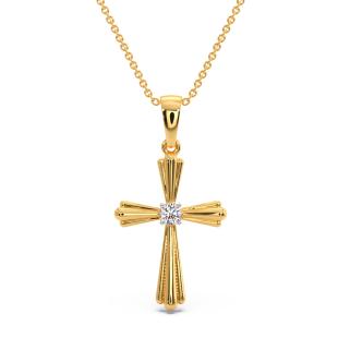 Eliot Cross Diamond Pendant