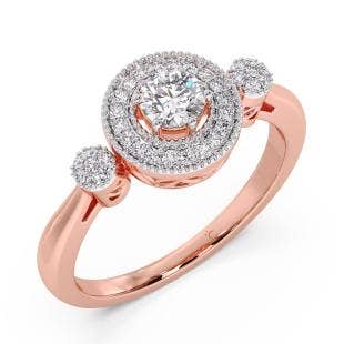 Rozetta Solitaire Diamond Ring