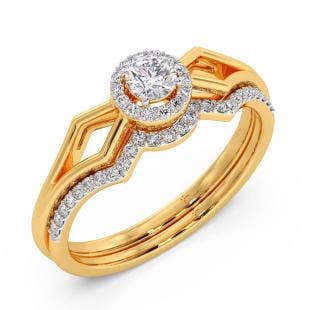 Majestic Solitaire Diamond Ring