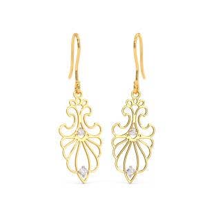 Swing By Diamond Earrings