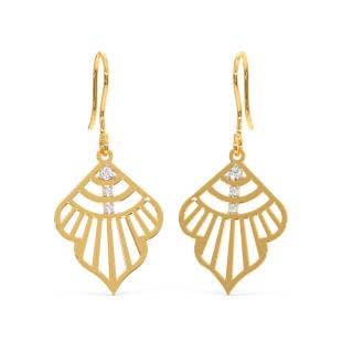 Melting Down Diamond Earrings
