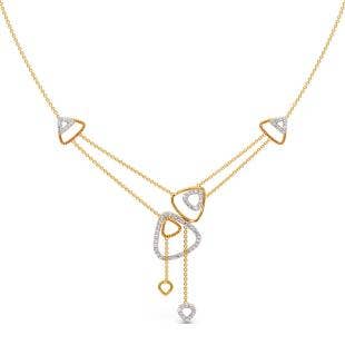 Neha Diamond Lariat Necklace