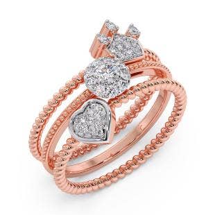 Three In One Diamond Ring