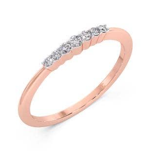 Snuggled Up Diamond Ring