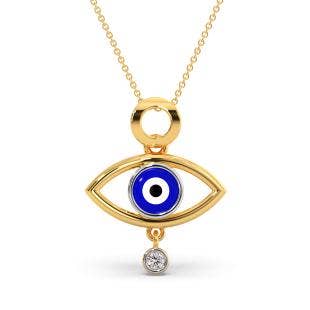 Nayn Evil Eye Diamond Pendant