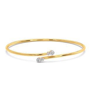 Najla Diamond Cuff Bracelet