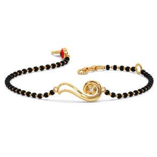 Kahuna Evil Eye Diamond Mangalsutra Bracelet