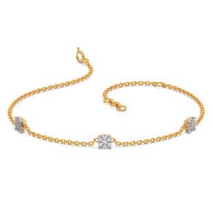 Malia Miracle Plate Diamond Chain Bracelet