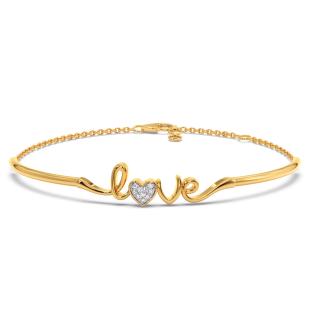Saahira Diamond Oval Bracelet