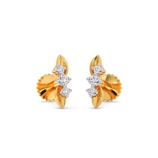 Entire Diamond Multi Pierced Earrings